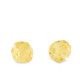 Zirkonia kralen Disc 2x3mm Sunflower yellow